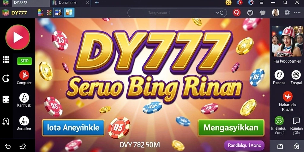 Tampilan gameplay Bingo yang mendebarkan di DY777.