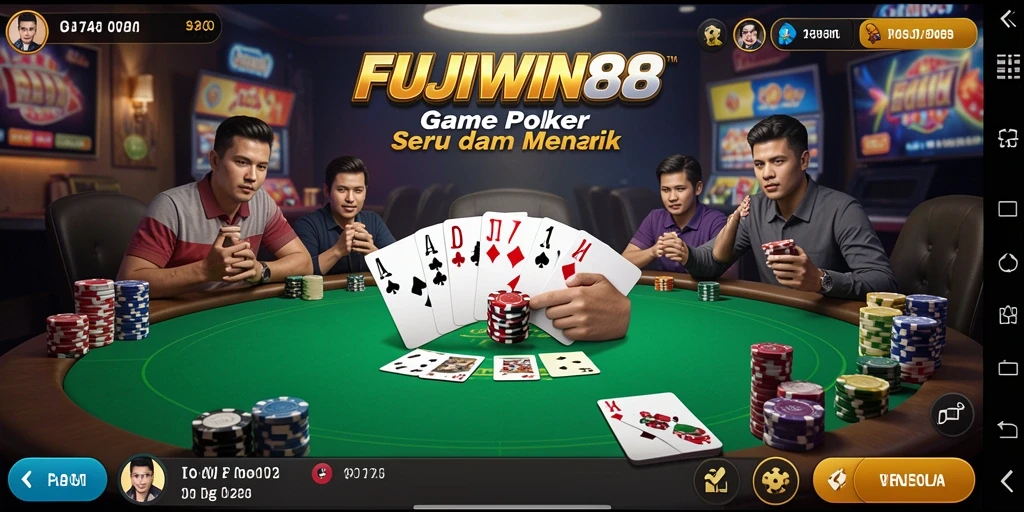 Tampilan gameplay menarik dalam aplikasi FUJIWIN88 yang penuh keseruan.