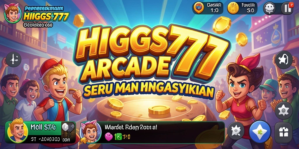 Screenshot menunjukkan gameplay seru HIGGS777 dalam aksi.