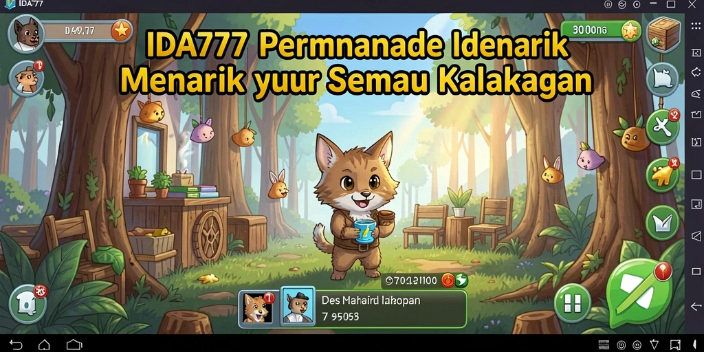 Tampilan gameplay <strong>IDA777</strong> yang seru dan penuh warna.