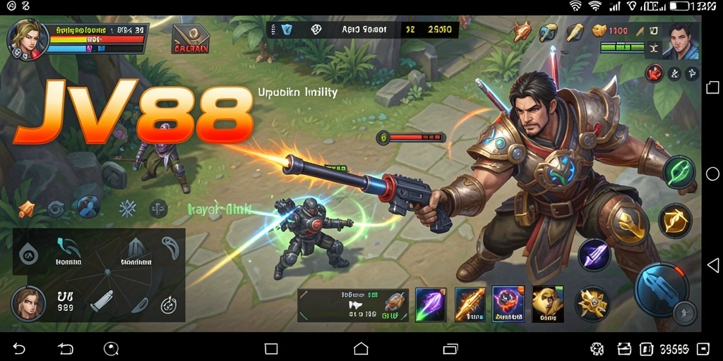 Screenshot aplikasi JV88 yang menunjukkan antarmuka utility yang ramah pengguna.