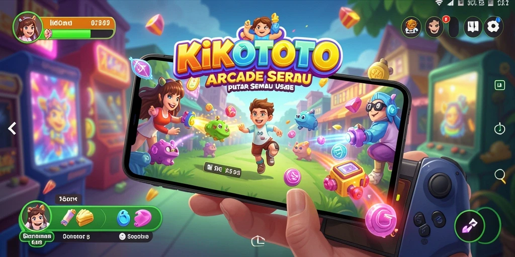 Screenshot menunjukkan keseruan gameplay KIKOTOTO yang penuh tantangan.