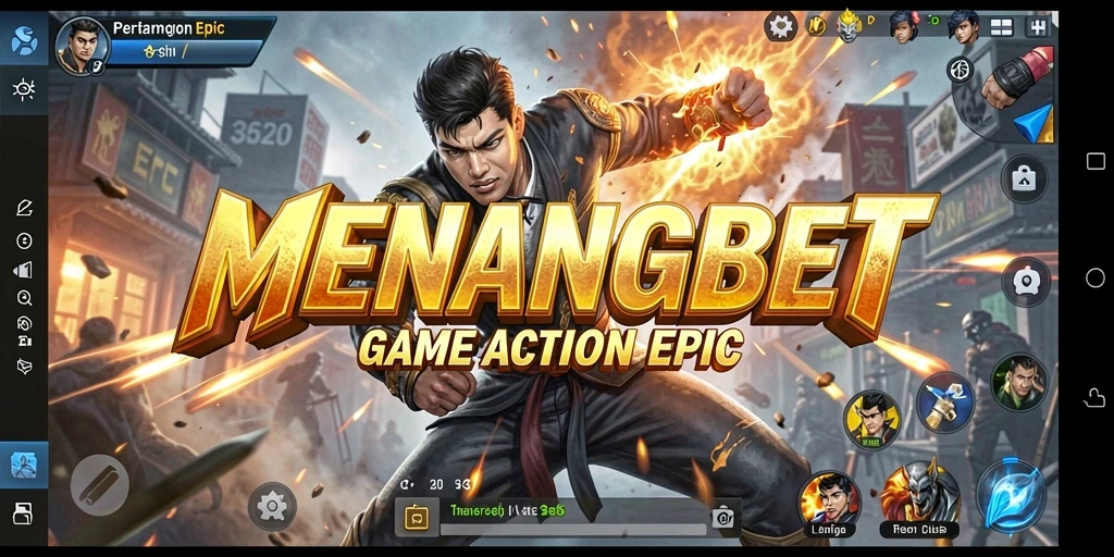 Screenshot MENANGBET menampilkan aksi pertarungan seru dengan grafis memukau.