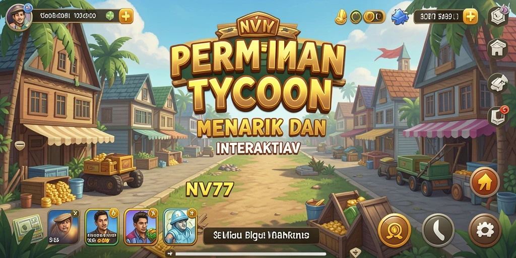 Tampilan menarik dari gameplay NV77 yang mendebarkan dan penuh strategi.