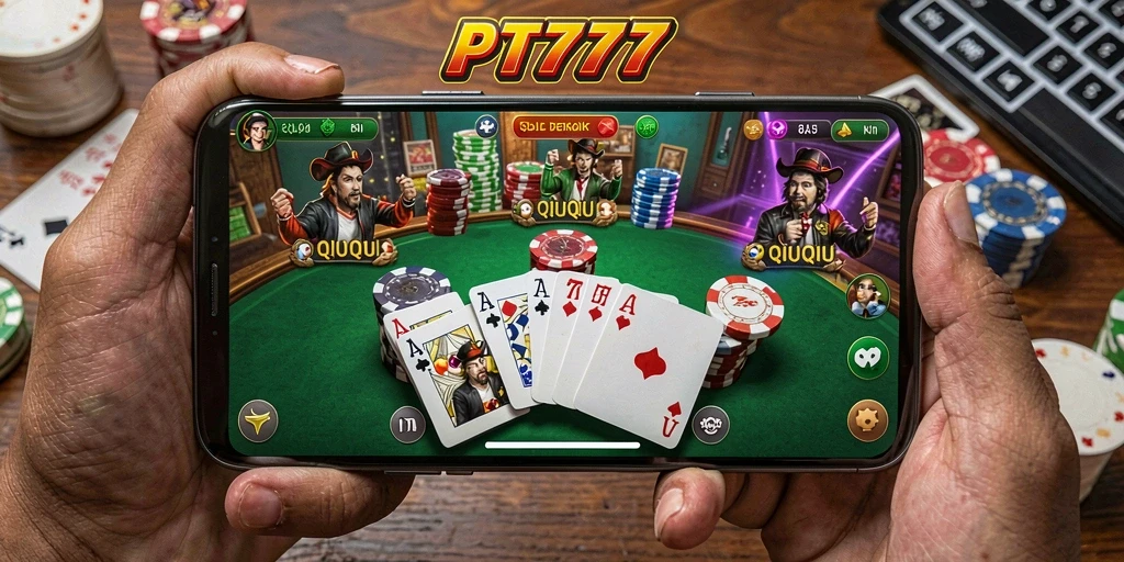 Tangkapan layar gameplay menarik dari PT777 QiuQiu.