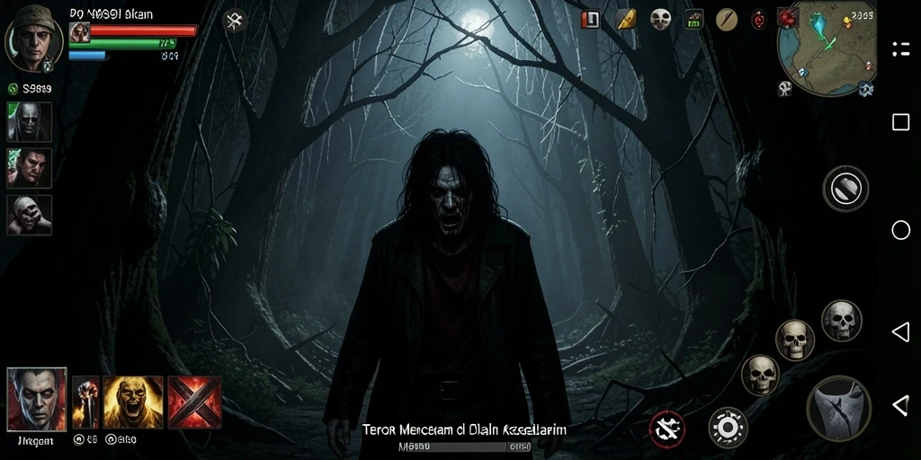 Gameplay S9S9 yang menegangkan dan penuh terror visual.