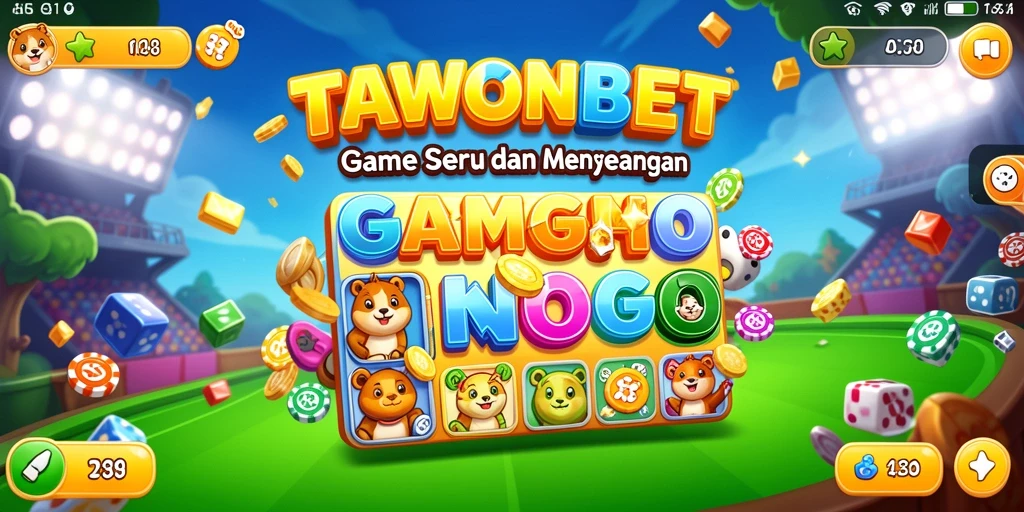 Tampilan utama gameplay TAWONBET dengan aksi Bingo yang penuh semangat.